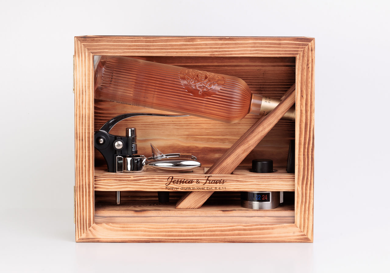 Personalized WineBox - Luxurious and complete wine set for wine lovers