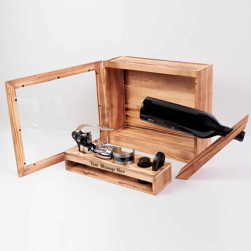 Personalized WineBox - Luxurious and complete wine set for wine lovers