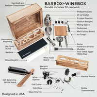 Thumbnail for 32+ Piece Personalized Barbox - Premium & complete cocktail kit