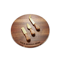 Thumbnail for Personalized Acacia charcuterie board