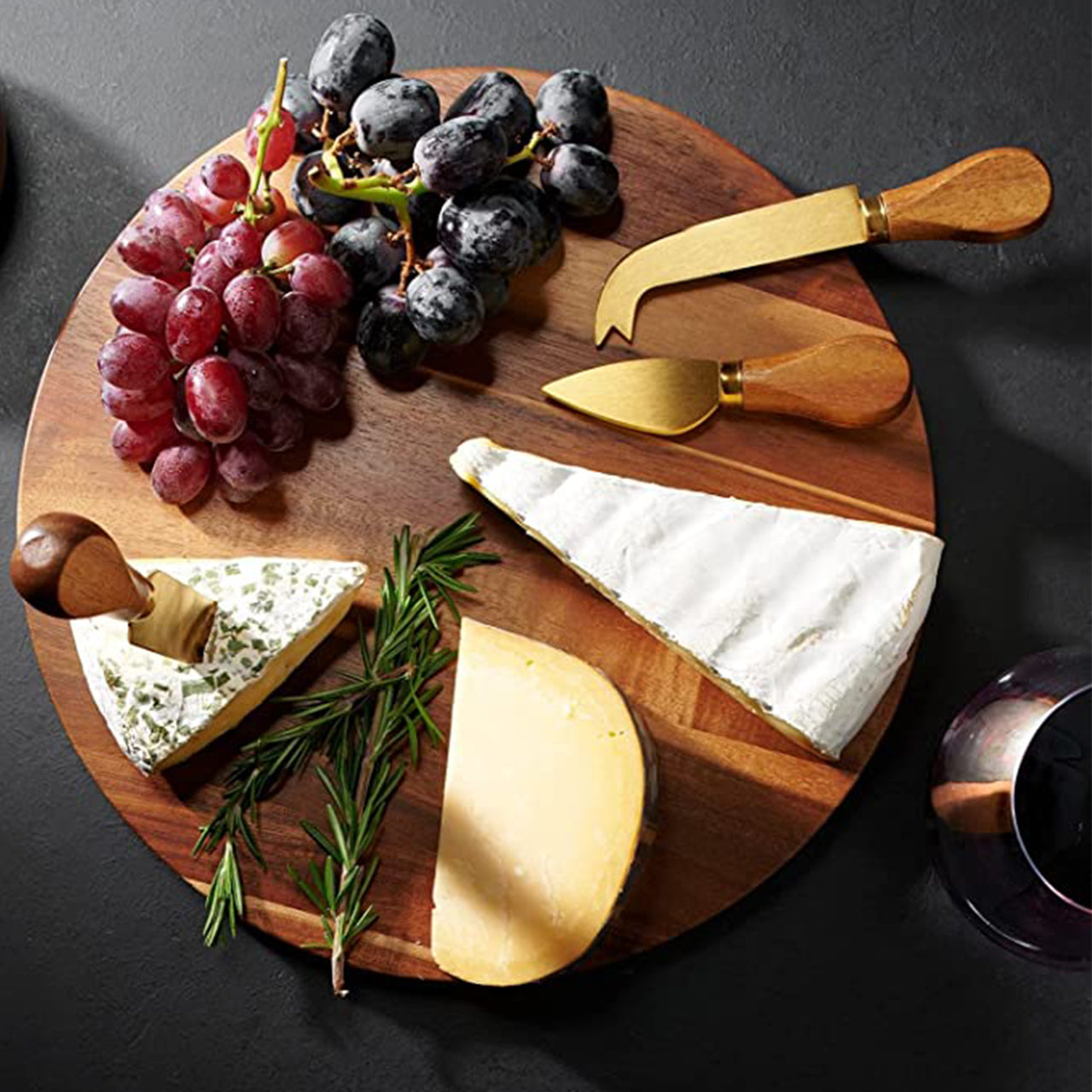 Personalized Acacia charcuterie board